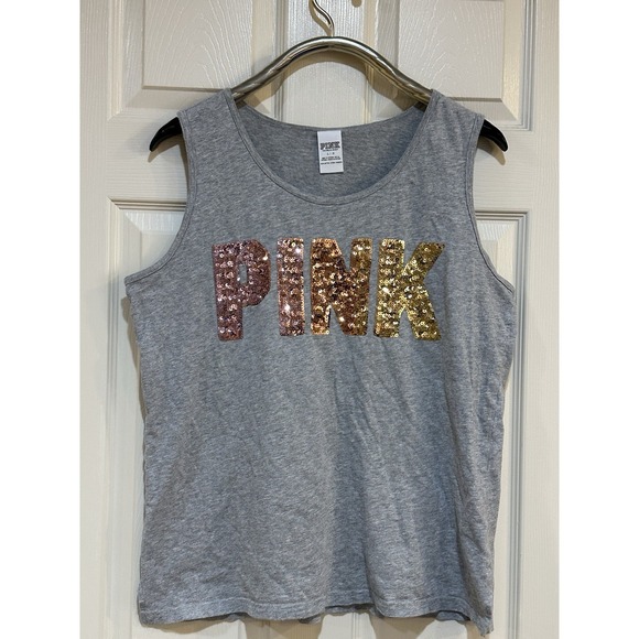 Victoria's Secret Tops - Victoria Secret Pink Tank top Size L